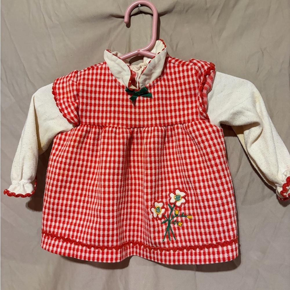 Vintage carters baby girl top